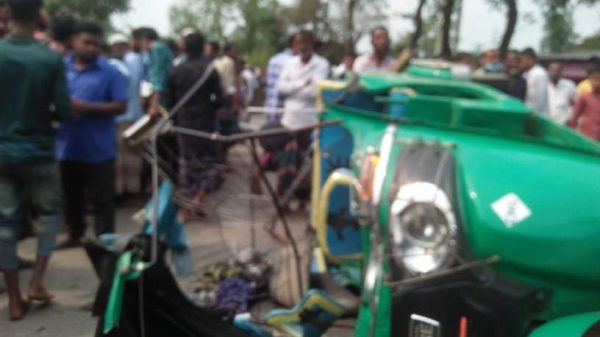 সিলেটে ট্রাকের ধাক্কায় অটোরিকশা চালক ও একই পরিবারের ৪ জন নিহত - Natun Sylhet
