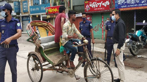 লকডাউনে স্বাস্থ্যবিধি না মানায় জগন্নাথপুরে ২০জনকে অর্থদণ্ড - Natun Sylhet