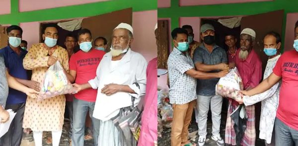ফেঞ্চুগঞ্জে দরিদ্র ৯০ পরিবার পেলো এসএসসি ৯৭ ব্যাচের ঈদ উপহার - Natun Sylhet