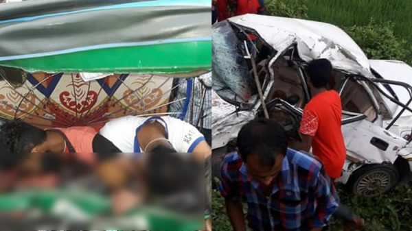 মৌলভীবাজারে সড়ক দুর্ঘটনায় বিএনপি নেতাসহ নিহত ৩ - Natun Sylhet