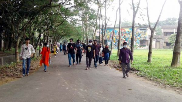 শাবিতে ঢাবির ‘চ’ ইউনিটের ভর্তি পরিক্ষা সম্পন্ন - Natun Sylhet