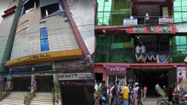 সিটি সেন্টার ও কাজী ম্যানশনে সিসিকের অভিযান - Natun Sylhet