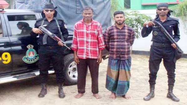 চুনারুঘাটে অস্ত্র ও গুলিসহ গ্রেফতার ২ - Natun Sylhet