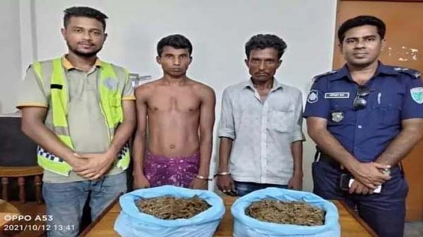 হবিগঞ্জে গাঁজাসহ গ্রেফতার ২ - Natun Sylhet