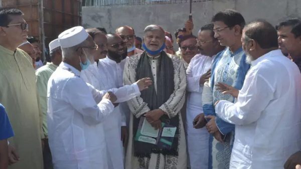 শেখঘাট কেন্দ্রীয় জামে মসজিদ পরিদর্শনে পরিকল্পনামন্ত্রী - Natun Sylhet