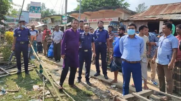 হবিগঞ্জে অবৈধ স্থাপনা উচ্ছেদে অভিযান - Natun Sylhet
