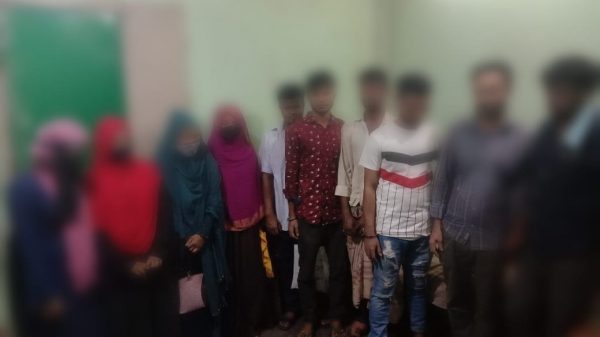 সিলেটে আবাসিক হোটেল থেকে ১০ নারী-পুরুষ আটক - Natun Sylhet