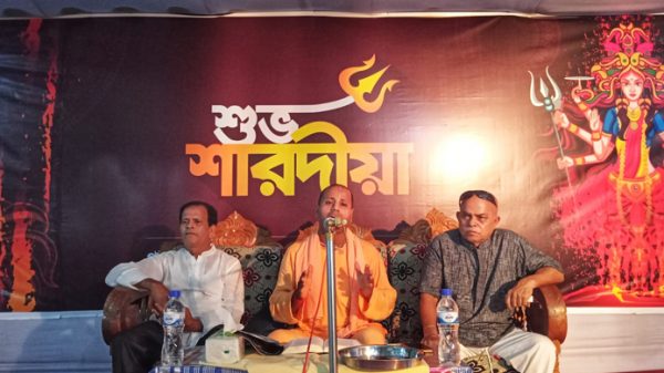 ঝমকালো আয়োজনে নবীগঞ্জ বুরুঙ্গা গ্রামে দূর্গোৎসব - Natun Sylhet