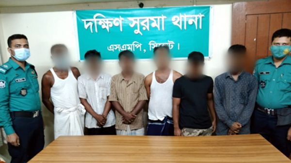 সিলেটে ৬ জুয়াড়ি গ্রেফতার - Natun Sylhet