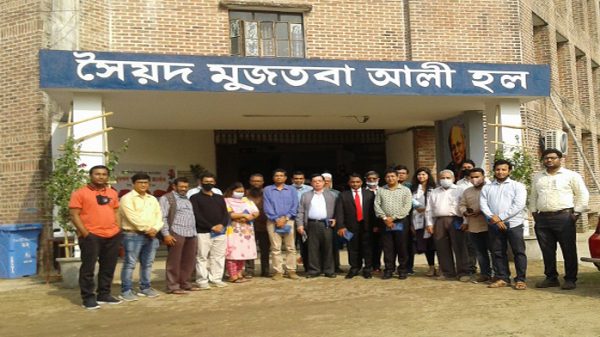 আধুনিকরূপে তৈরি হচ্ছে শাবির মুজতবা আলী হল - Natun Sylhet