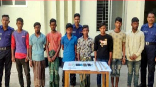 হবিগঞ্জের চুনারুঘাটে অস্ত্রসহ গ্রেফতার ৮ ডাকাত - Natun Sylhet