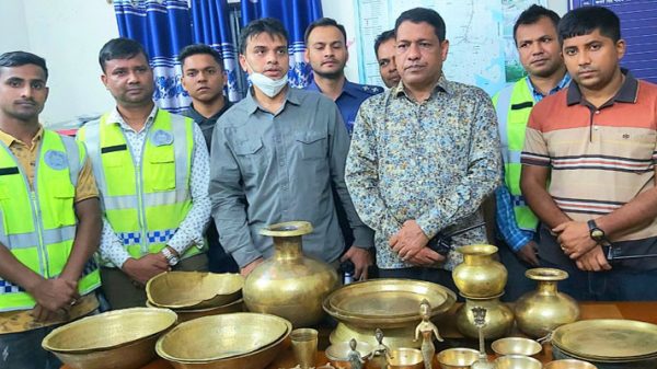 শ্রীমঙ্গলে মন্দিরের চুরি হওয়া মালামাল উদ্ধার - Natun Sylhet