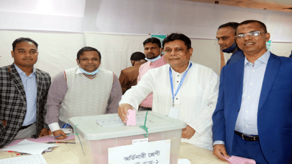 সিলেটে চেম্বার নির্বাচন: ফলাফলের অপেক্ষায় ক্ষণগণনা - Natun Sylhet