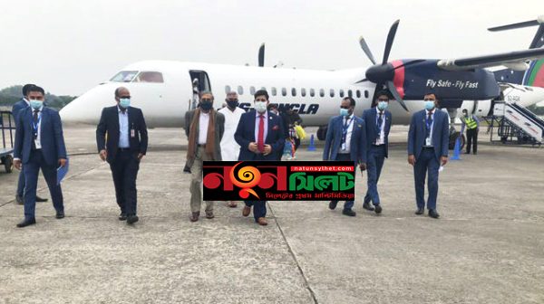 সিসিক'র সংবর্ধনা: সিলেটে পৌঁছেছেন পররাষ্ট্রমন্ত্রী