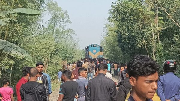 রেললাইনে রোদ পোহাতে গিয়ে ট্রেনে কাটা পড়ে ৪ প্রাণ গেল - Natun Sylhet