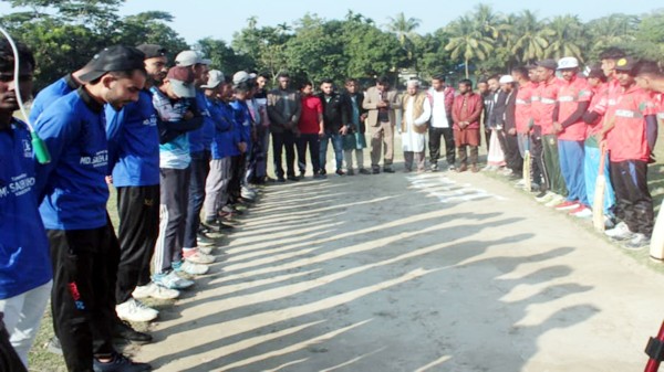 ছাতকের বাদে ঝিগলীতে এস ১৬ ক্রিকেট টুর্নামেন্ট উদ্বোধন - Natun Sylhet