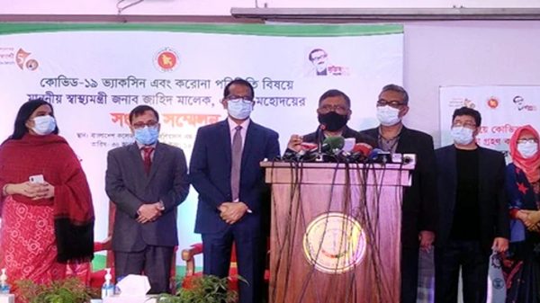 ১২ বছরের উপরে সবাইকে টিকা দেয়া হবে: স্বাস্থ্যমন্ত্রী - Natun Sylhet
