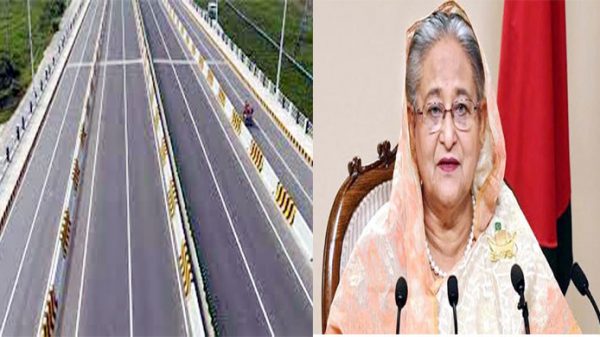 সিলেটে চারলেন মহাসড়ক উদ্বোধন করলেন প্রধানমন্ত্রী - Natun Sylhet
