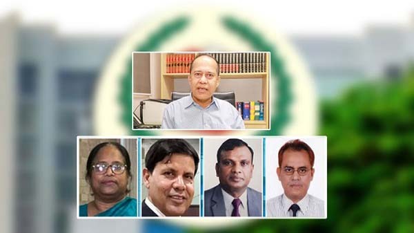 নবনিযুক্ত সিইসি-চার কমিশনারের শপথ গ্রহণ - Natun Sylhet