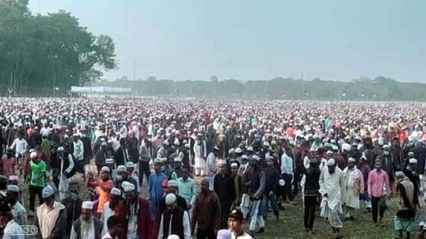 আল্লামা হাবিবুর রহমানের জানাযায় হাজারো মানুষের ঢল - Natun Sylhet