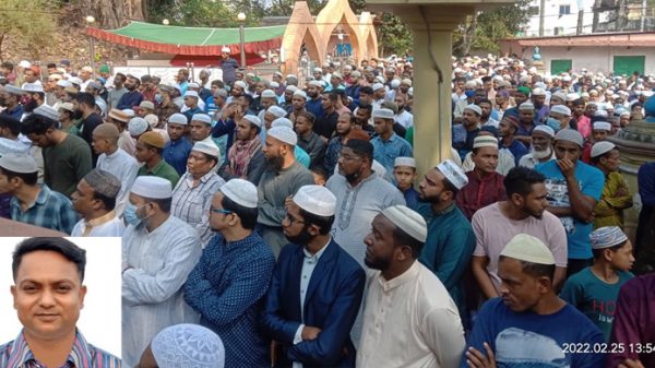 শ্যামল সিলেটের সংবাদকর্মী হাফিজুলের দাফন সম্পন্ন, বিভিন্ন মহলের শোক - Natun Sylhet