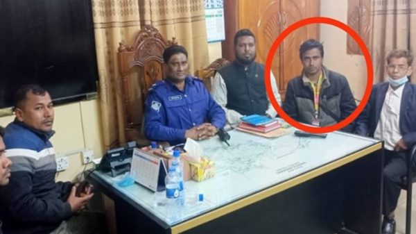 জকিগঞ্জে ওসির সঙ্গে আড্ডা দেওয়া সেই আসামি গ্রেফতার! - Natun Sylhet