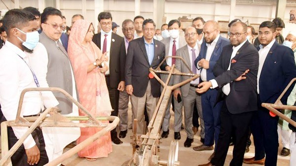কৃষি যান্ত্রিকীকরণে আলীম ইন্ড্রাস্ট্রি'র গুরুত্বপূর্ণ অবদান: কৃষিমন্ত্রী - Natun Sylhet