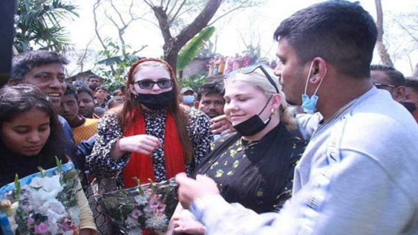 প্রেমের টানে বাংলাদেশে এলেন জার্মানি তরুণী - Natun Sylhet