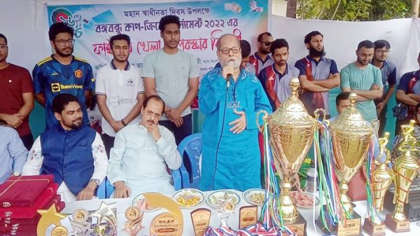 স্বাধীনতা দিবসে বঙ্গবন্ধু কাপ ক্রিকেট টুর্নামেন্টের ফাইনাল খেলা ও পুরস্কার বিতরণ - Natun Sylhet