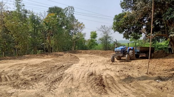 হবিগঞ্জে অবৈধভাবে মাটি কাটা, জরিমানা - Natun Sylhet