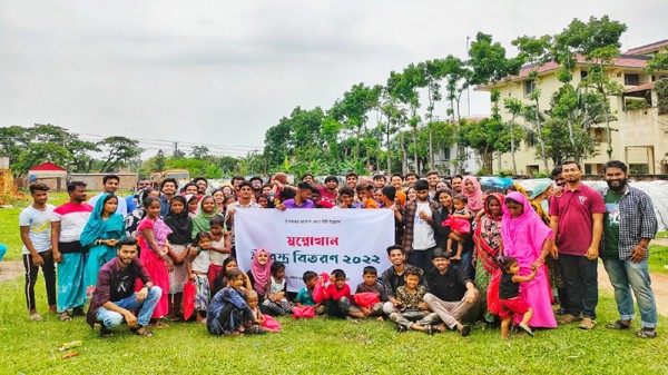 সুবিধা বঞ্চিতদের মাঝে শাবিপ্রবির স্বপ্নোত্থানের ঈদবস্ত্র বিতরণ - Natun Sylhet