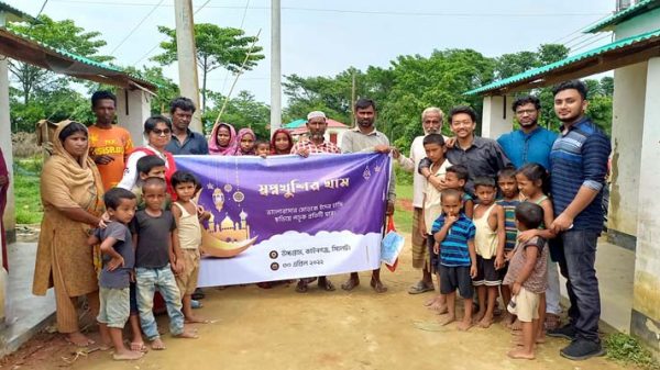 শাবিপ্রবির স্বপ্নোত্থানের 'স্বপ্নখুশির খামে' ঈদের খাবার বিতরণ - Natun Sylhet