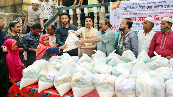 ভাতালিয়ায় খাদ্য সামগ্রী বিতরণ - Natun Sylhet