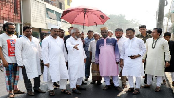 সিলেট শাহী ঈদগাহ পুনরায় পরিদর্শন করলেন মেয়র আরিফ - Natun Sylhet