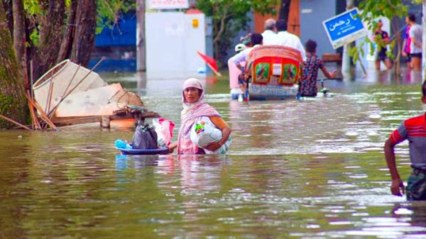 সিলেটে বন্যা পরিস্থিতির অবনতি, ৮৬ ইউনিয়ন প্লাবিত - Natun Sylhet