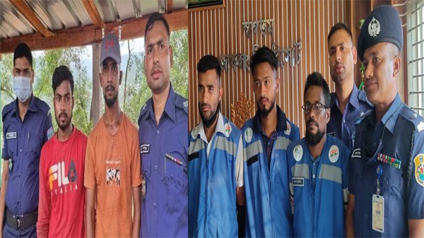 জাফলংয়ে পর্যটকদের হামলাকারী ৫ জনকে আদালতে প্রেরণ - Natun Sylhet