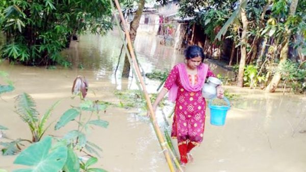 হবিগঞ্জে বন্যায় তিনটি গ্রাম প্লাবিত - Natun Sylhet