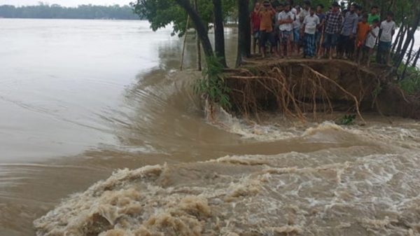 জকিগঞ্জে ডাইক ভেঙে প্লাবিত দুই ইউনিয়ন - Natun Sylhet
