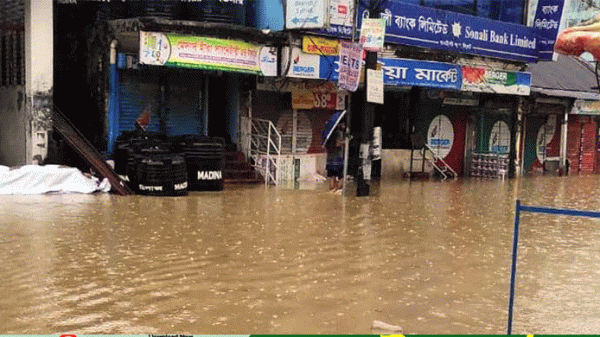 কানাইঘাটে বন্যায় নৌকা ডুবে নিখোঁজ ১ - Natun Sylhet