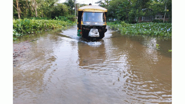 ডুবছে জগন্নাথপুরের রাস্তা-ঘাট, প্লাবিত হচ্ছে নিন্মাঞ্চল - Natun Sylhet