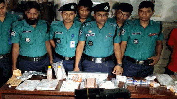গাঁজা দিয়ে চকলেট-মিল্কসেক, তরুণীসহ আটক ৩ - Natun Sylhet
