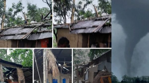 জকিগঞ্জে টনের্ডোতে বিধ্বস্ত ২২ ঘর-বাড়ি - Natun Sylhet