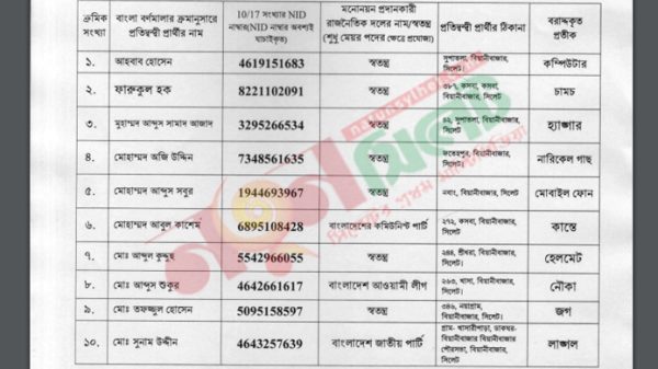 বিয়ানীবাজার-গোলাপগঞ্জে নির্বাচনে প্রতীক পেয়ে প্রচারণায় প্রার্থীরা - Natun Sylhet