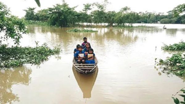 বন্যায় স্বাস্থ্য-পুষ্টি-নিরাপত্তা ঝুঁকিতে ১৫ লাখের বেশি শিশু: ইউনিসেফ - Natun Sylhet