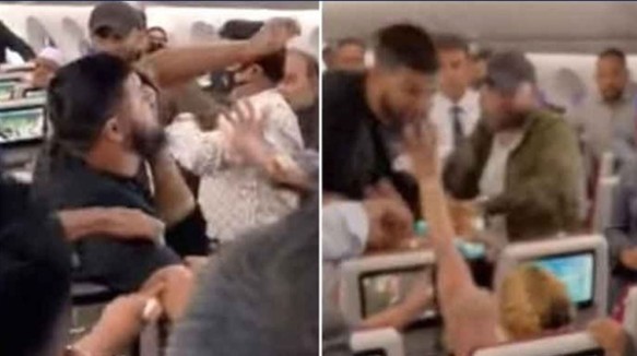 পায়ে পা লাগা থেকেই হাতাহাতিতে জড়ান সিলেট-লন্ডন ফ্লাইটের যাত্রীরা - Natun Sylhet