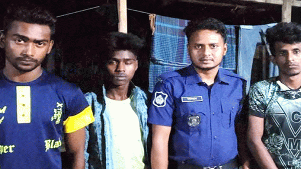 মাধবপুর থেকে গাঁজাসহ গ্রেপ্তার ৩ - Natun Sylhet