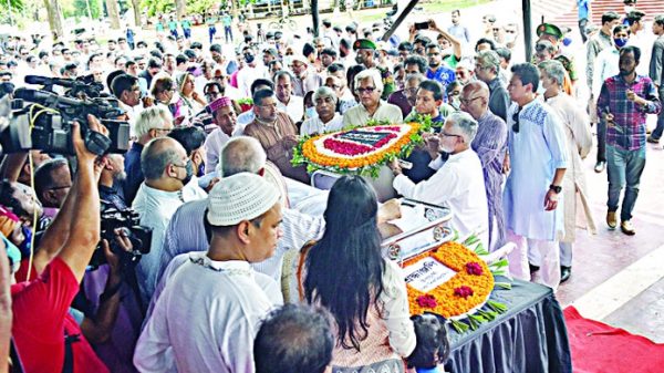 শ্রদ্ধা-ভালোবাসায় সিক্ত সাবেক অর্থমন্ত্রী মুহিতের শেষশয্যা আজ - Natun Sylhet