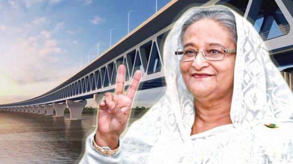 দৃশ্যমান পদ্মা সেতু, মাথা নত করেনি বাংলাদেশ - Natun Sylhet