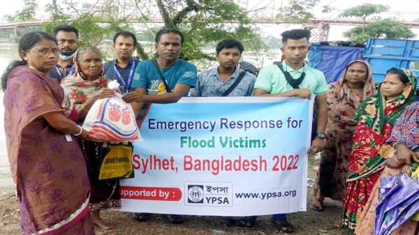 ইপসা’র উদ্যোগে সিলেটে এাণ বিতরণ - Natun Sylhet