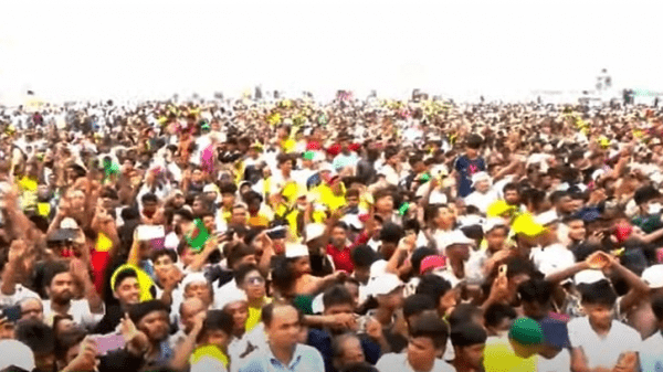 স্বপ্নের পদ্মার সেতুর তীরে লাখো মানুষের ঢল - Natun Sylhet